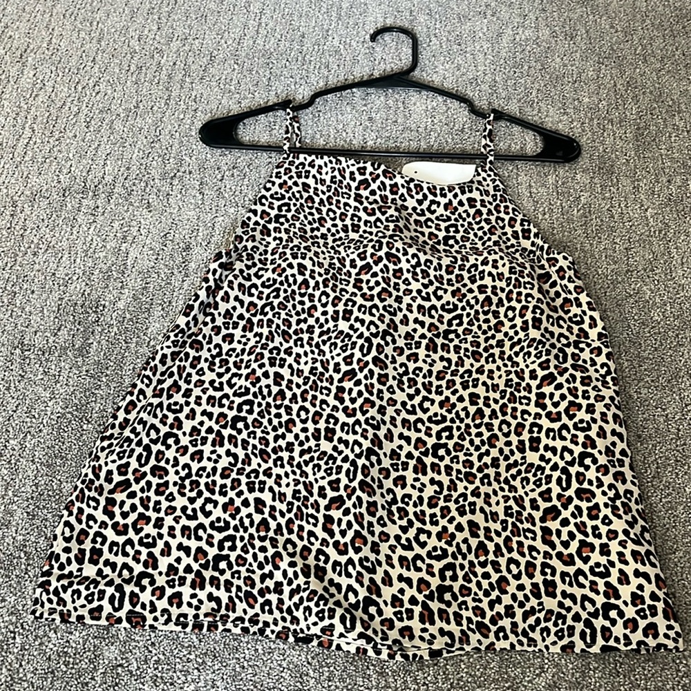 LOFT cheetah print tank, XS